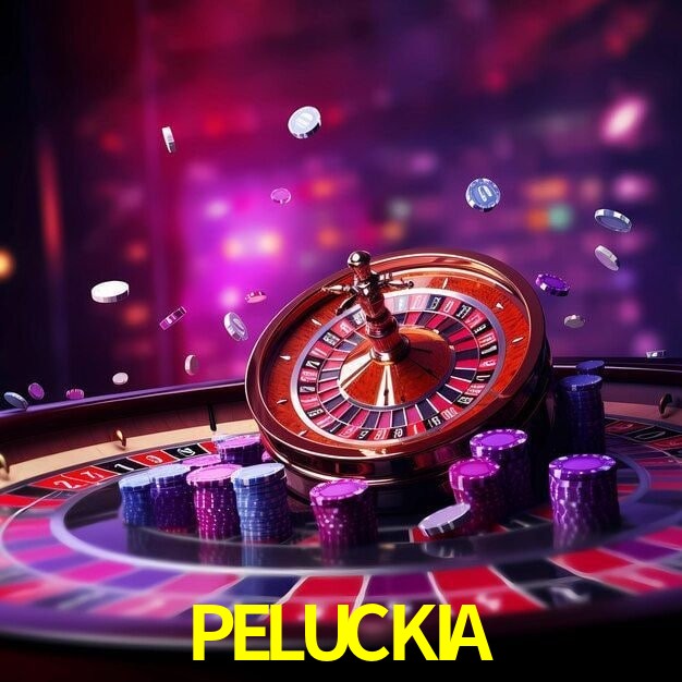 PELUCKIA Casino - juegos, cajero y retiros Lobby PELUCKIA Casino con mesas, rodillos, cajero y acceso móvil seguro